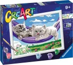 Picture CreArt Serie D Classic - Kittens in a hammock