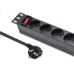 Power strip for RACK 10 1U,16A,PDU,4xSCHUKO,1.8