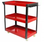 WORKSHOP TROLLEY 3 LEVELS /SILVER