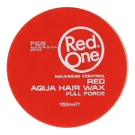 Punane ONE_Aqua juuksegeel vaha Full Force juuksevaha punane 150ml