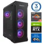 INTOP AQUA Ryzen 5 7600X 64GB DDR5 1TB SSD M.2 NVME+2TB RTX5070 12GB no-OS