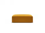 Sametist tumba, Kaelle, 1 istekoht, 100x80x38, kollane