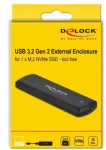 "M.2 NVMe PCIe SSD USB Type-C&trade; pesaga - ei vaja mingeid t&ouml;&ouml;riistu"
