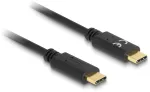 "Delock USB Type-C&trade; laadimiskaabel, 15 cm, PD 100 W, E-m&auml;rgiga"