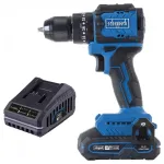 Akutoitel t&ouml;&ouml;tav puur- ja kruvikeeraja BC-CD50SC-X &ndash; SET S, Scheppach