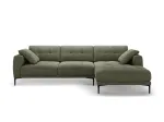 Right Corner Sofa, "Lazio", 3 Seats, 291x174x86 Made in Europe
