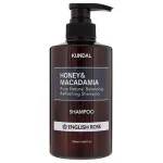 KUNDAL &ndash; Honey & Macadamia Nature Shampoo, English Rose, 500ml