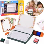 2-in-1 printing and embossing stamp machine - learning letters ZA6463