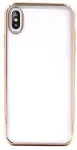 "Glitter Back Case iPhone XS Max" Gold