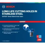 Bosch Expert karbiidist avasaag &bdquo;SheetMetal&ldquo;, 32 mm