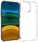 "Anti Shock 1.5 mm iPhone 14 Pro Max" Transparent
