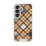 Coffee Break - Samsung Galaxy S25 Case, Elite Mirror Light (Magnetic) / Silver