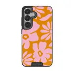 Daytime Fiesta - Samsung Galaxy S25 Case, Elite Dark (Magnetic) / Silver