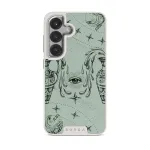 Aquarius - Samsung Galaxy S25 Plus Case, Elite Light (Magnetic) / Silver / Turquoise