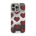 Loveholic - iPhone 16 Pro Case, Elite Mirror Light (MagSafe) / Silver