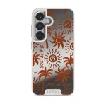 Ipanema - Samsung Galaxy S25 Case, Elite Mirror Light (Magnetic) / Silver