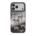 Wild Spirit - iPhone 17 Pro Max Case, Elite Mirror Dark (MagSafe) / Silver