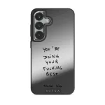Your Best - Samsung Galaxy S25 Plus Case, Elite Mirror Dark (Magnetic) / Silver