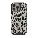 Baby Leo - Leopard iPhone 16 Pro Max Case, Elite Dark (MagSafe) / Silver