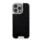 Reaper's Touch - Snakeskin iPhone 16 Pro Case, Elite Light (MagSafe) / Silver