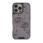 Capricorn - iPhone 16 Pro Case, Elite Dark (MagSafe) / Silver / Purple