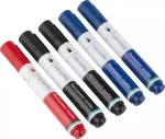Topwrite Topwrite &ndash; 5-osest p&uuml;siv&auml;rvi markerite komplekt (must/sinine/punane)