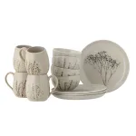 Bloomingville Hommikus&ouml;&ouml;gikomplekt Bea, beež, 12 tk., 82061531