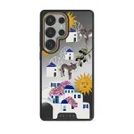 Kalimera - Samsung Galaxy S25 Ultra Case, Elite Mirror Dark (Magnetic) / Gold