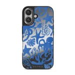 Nera - iPhone 16 Case, Elite Mirror Dark (MagSafe) / Silver