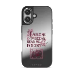Read Me - iPhone 16 Case, Elite Mirror Dark (MagSafe) / Silver