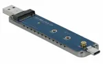 "M.2 NVMe PCIe SSD v&auml;liskapp USB Type-C&trade; ja Type-A pistikutega"