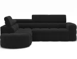 The Carmenn corner sofa is a modern and functional sofa for the living room, combining an impressive modular form with high everyday comfort. With dimensions of 256x220x75-102 cm, this model works perfectly in a spacious relaxation area, offering a c ...