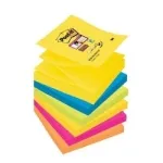 M&auml;rkmepaber-Z 3M Post-it Super Sticky 76x76mm Rio 6tk/pk