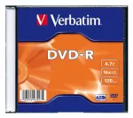DVD-R 4,7 GB, 16X, matt-h&otilde;bedane, &otilde;huke &uuml;mbris