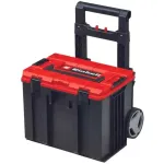Einhell system case E-Case L, tool box (black/dark red, with wheels)