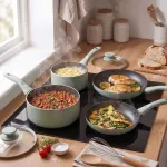 BW14255G Neutrals 5 Piece Pan Set