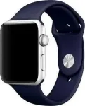 Silicone Apple Watch 42/44/45mm Navy