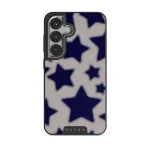 Starstruck - Samsung Galaxy S25 Case, Elite Dark (Magnetic) / Silver