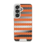Papaya - Samsung Galaxy S25 Case, Elite Mirror Light (Magnetic) / Silver