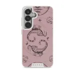 Scorpio - Samsung Galaxy S25 Plus Case, Elite Light (Magnetic) / Silver / Pink