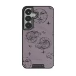 Capricorn - Samsung Galaxy S25 Plus Case, Elite Dark (Magnetic) / Silver / Purple