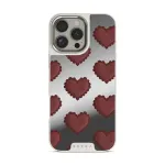 Loveholic - iPhone 16 Pro Max Case, Elite Mirror Light (MagSafe) / Silver