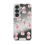 Poodle - Samsung Galaxy S25 Plus Case, Elite Mirror Light (Magnetic) / Silver