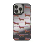 Always Late - iPhone 16 Pro Max Case, Elite Mirror Dark (MagSafe) / Silver
