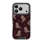 Howdy - iPhone 17 Pro Case, Elite Dark (MagSafe) / Silver