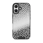 Night Sky - Dotted iPhone 17 Case, Elite Mirror Dark (MagSafe) / Silver