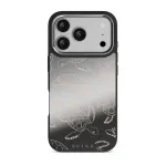 Earth Shell - iPhone 17 Pro Case, Elite Mirror Dark (MagSafe) / Silver