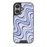Stay Groovy - iPhone 16 Plus Case, Elite Dark (MagSafe) / Silver