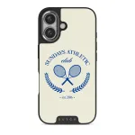 Leisure Club - iPhone 16 Plus Case, Elite Dark (MagSafe) / Silver