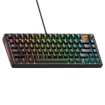 Glorious Gaming GMBK 75% klaviatuur m&auml;ngudeks, USB, QWERTY, inglise (USA), must